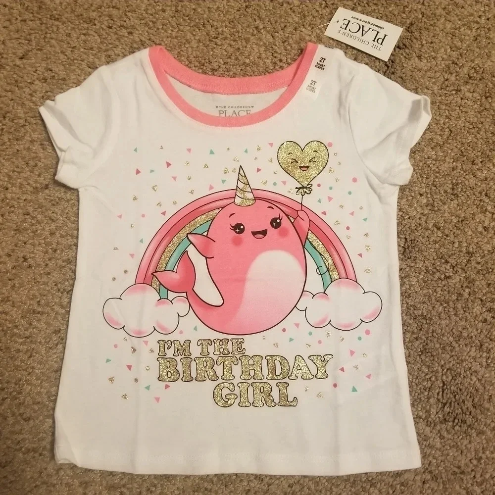 Children's Place Birthday Girl Party Shirt 2T